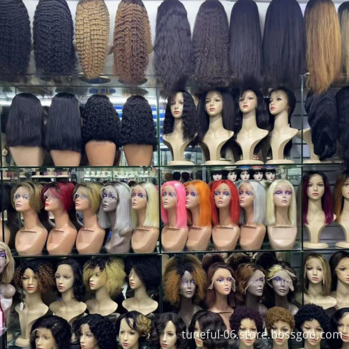 Original 180% Density Brazilian Straight Human Hair Lace Closure Wig 4*4, 100% Unprocessed Virgin Cuticle Aligned Hair Wig